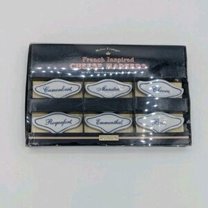 Restoration Hardware Blue White French Inspired Porcelain Cheese Markers